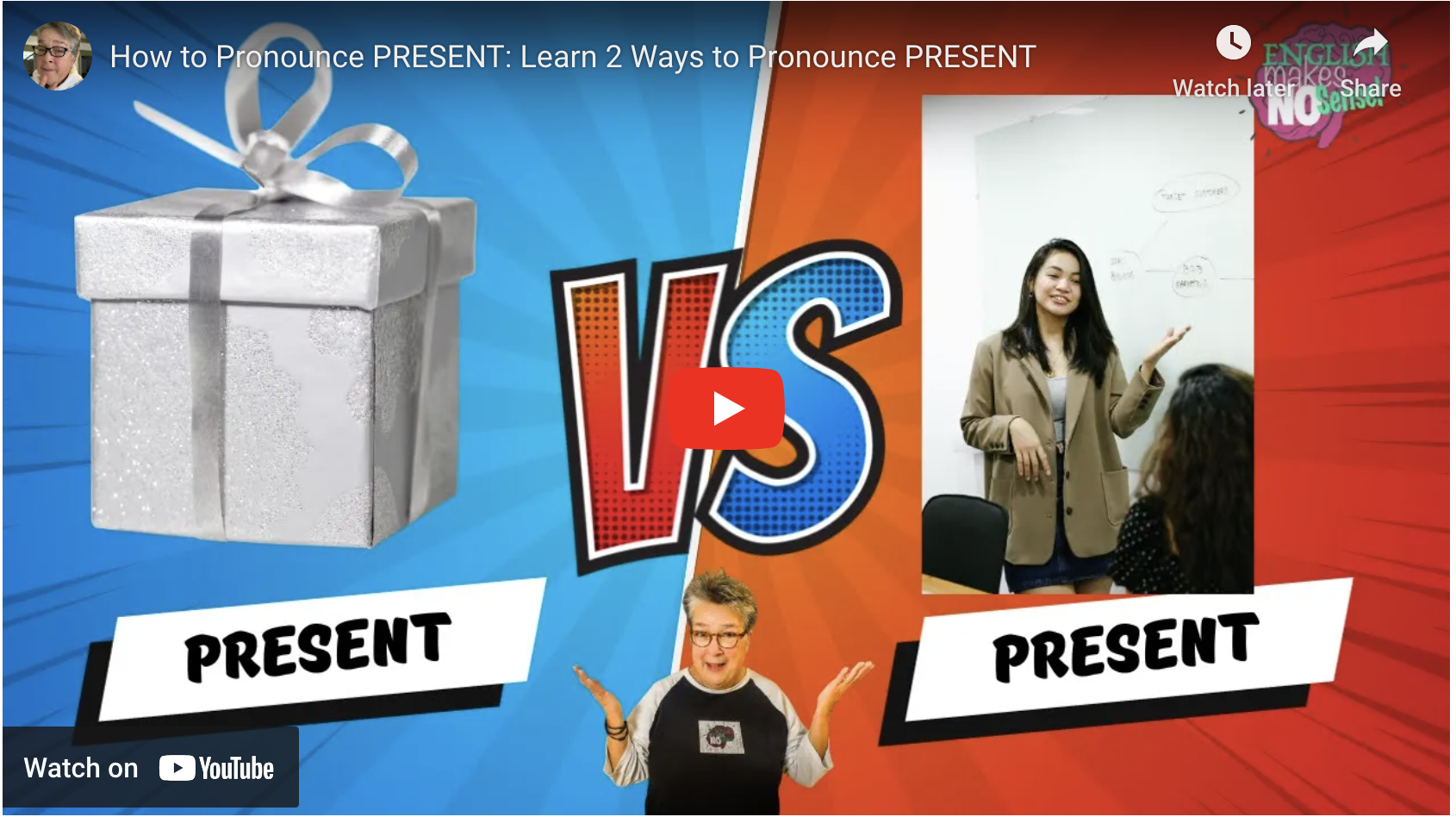 Present vs. present